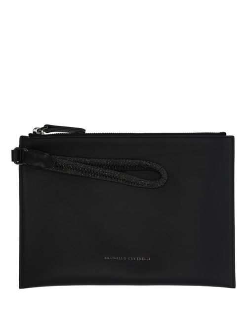 Pouch a forma rettangolare Brunello Cucinelli | MBHED2214C101